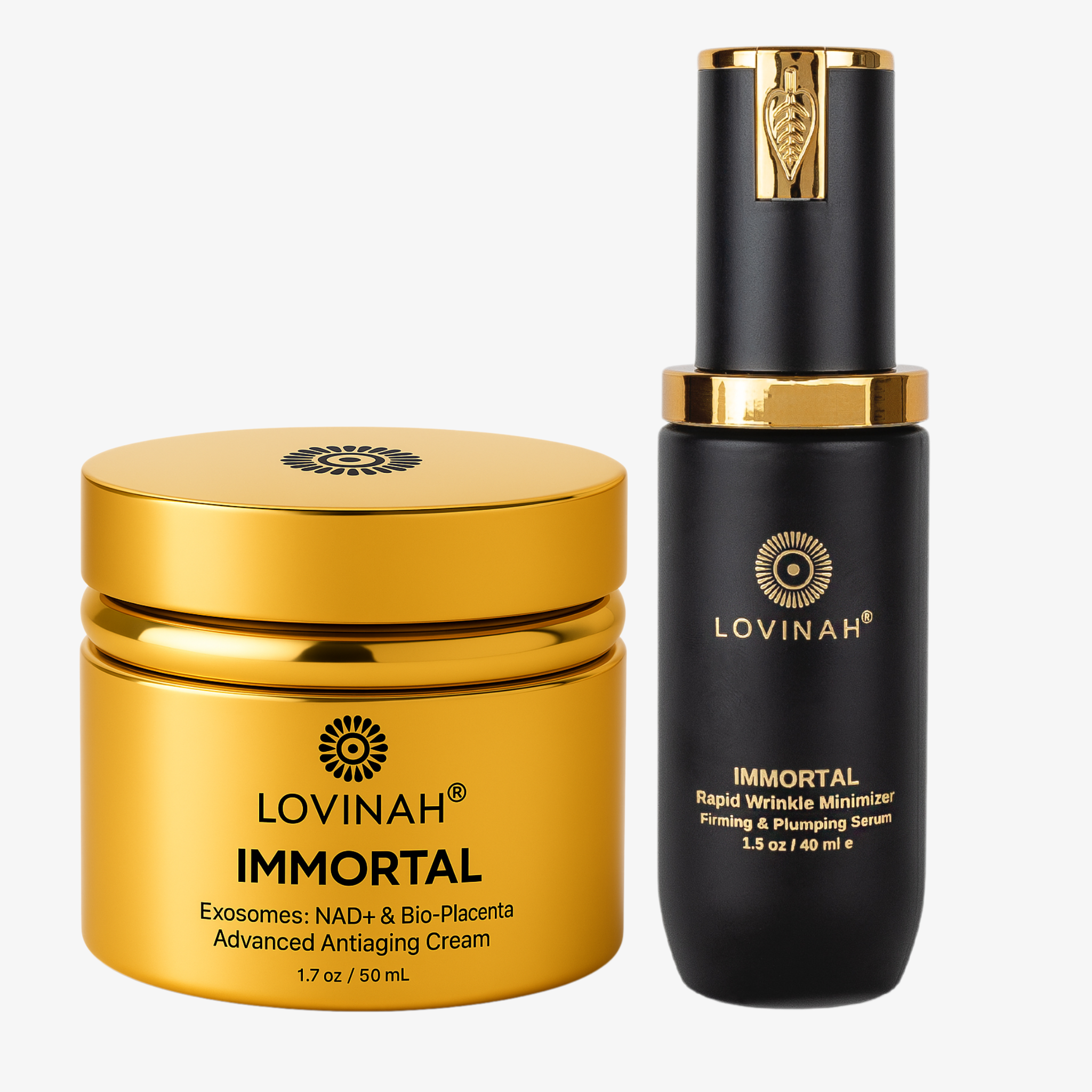 IMMORTAL Skin Longevity Duo – Exosomes + NAD⁺ Advanced Skin Ritual