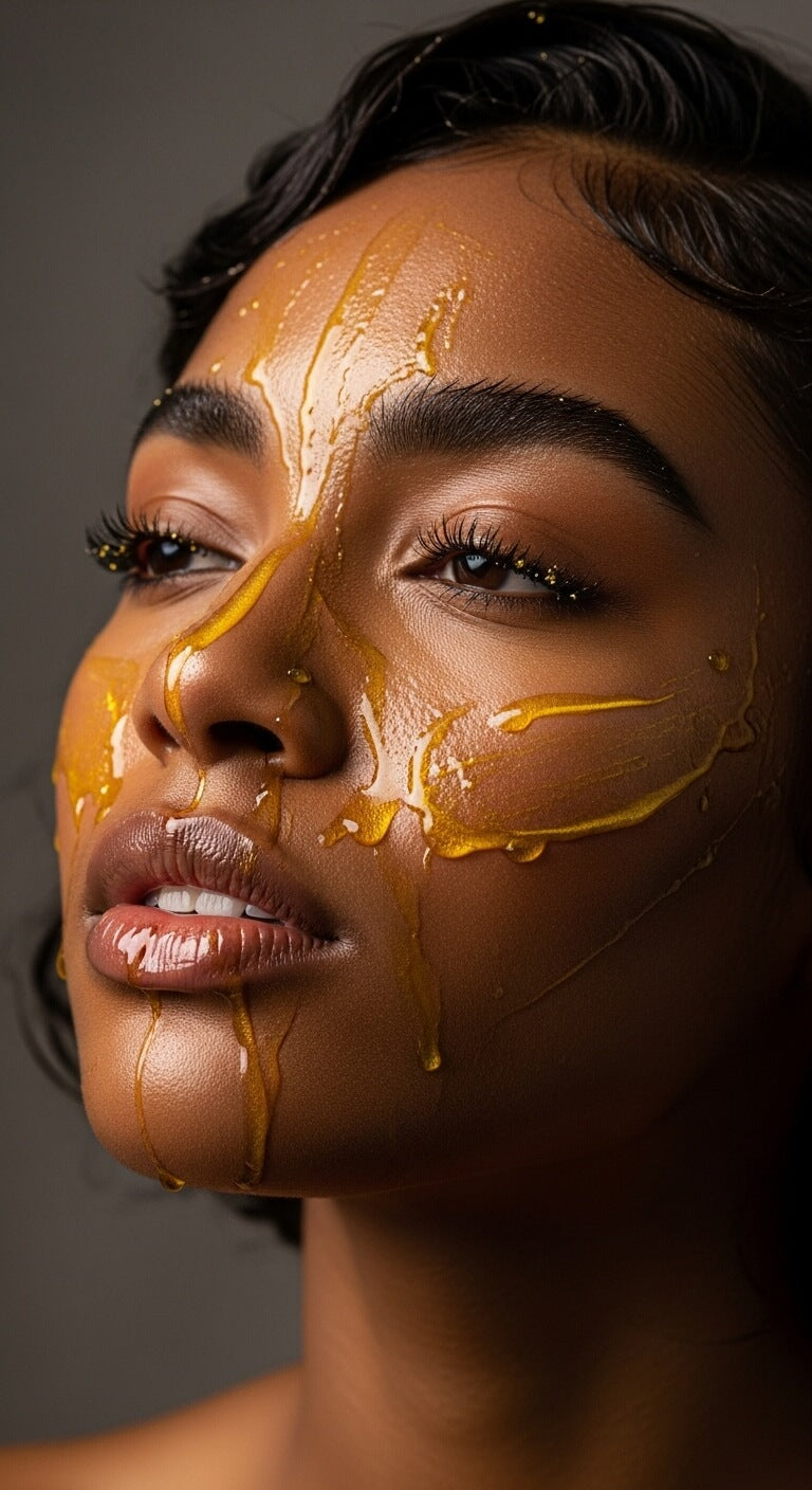 GOLDEN AURA CLEANSING OIL - Peptide & Ceramide Soothing Cleansing Oil