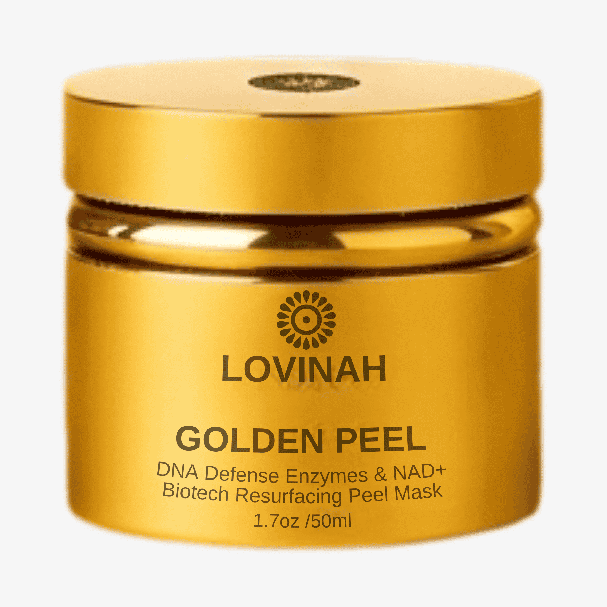 GOLDEN PEEL - DNA Defense Enzymes & NAD+ Biotech Resurfacing Peel Mask