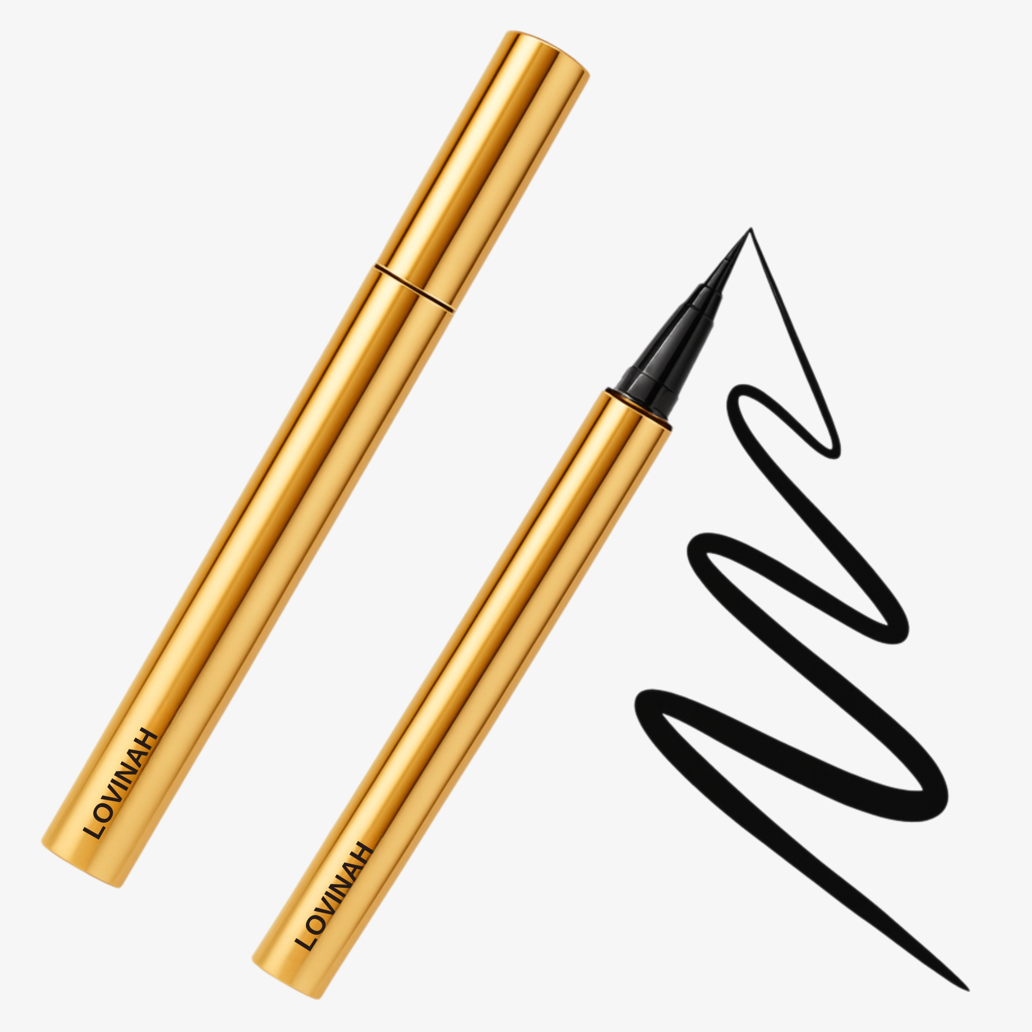 Waterproof Liquid Eyeliner – Matte Black